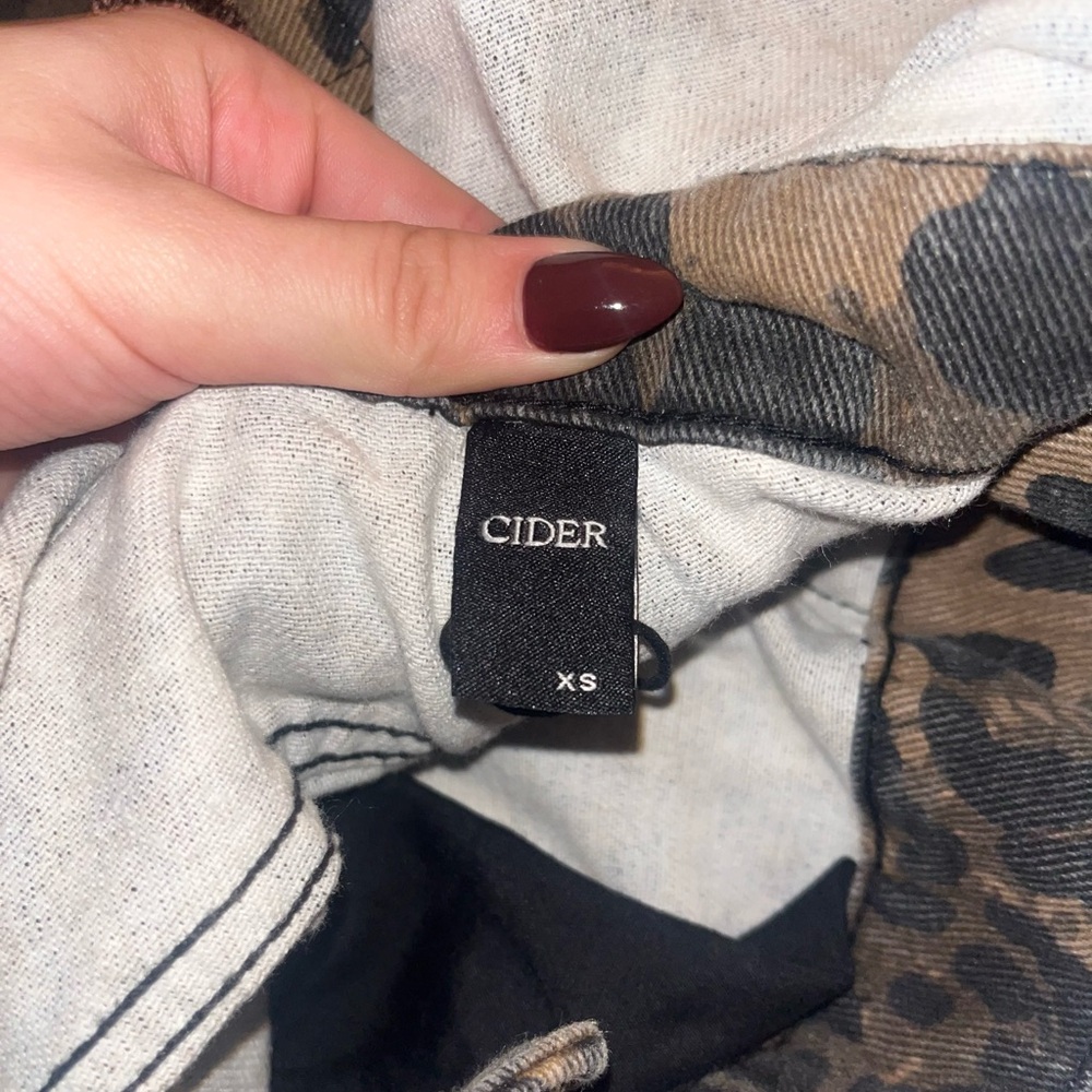 Cider Animal Print Jumpsuit - Picture 2 of 2
